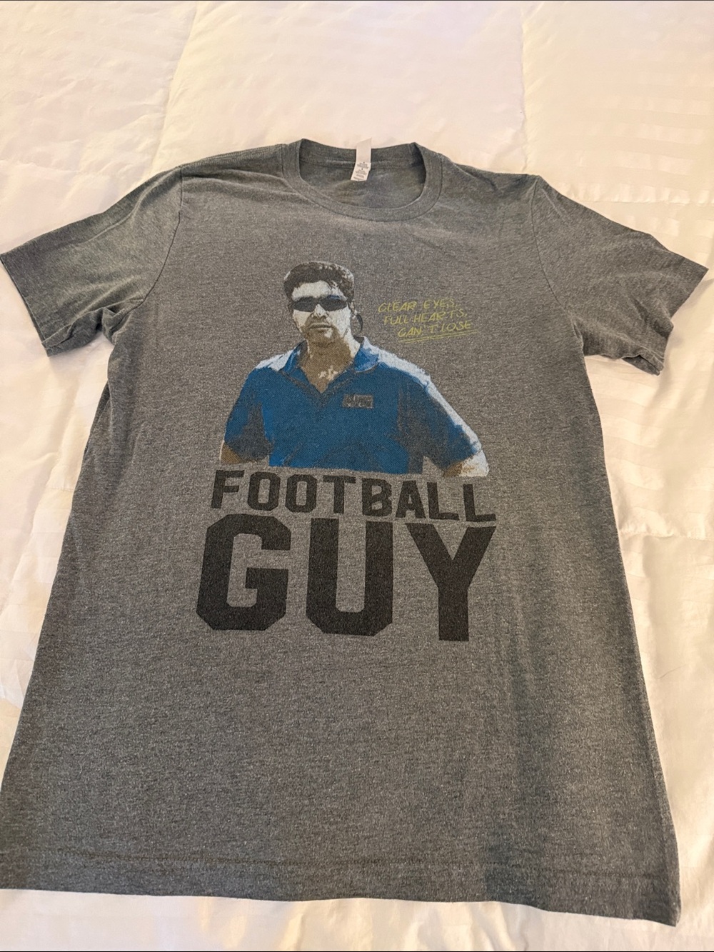 Barstool Football Guy Graphic Short-Sleeve Tee - Gray